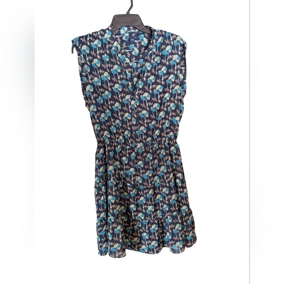 GAP Dresses & Skirts - Gap Sleeveless Dress With Blue Jacket Both With Foxes Size Large